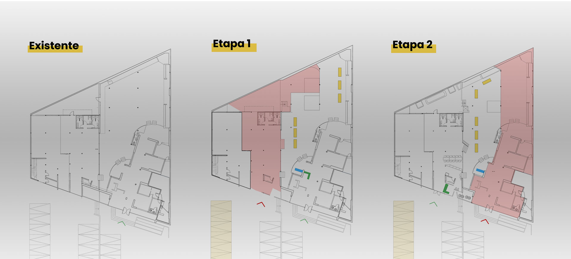 Planta de etapamiento de obra